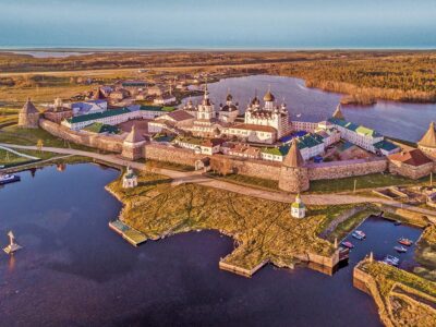 Соловецкий монастырь в Архангельской области