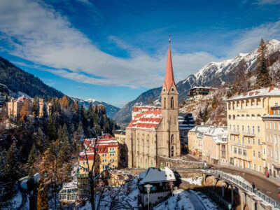 Бад-Гаштайн - один из известнейших горнолыжных курортов Австрии