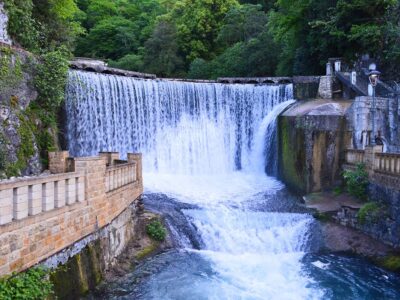 Водопад Новый Афон в Абхазии