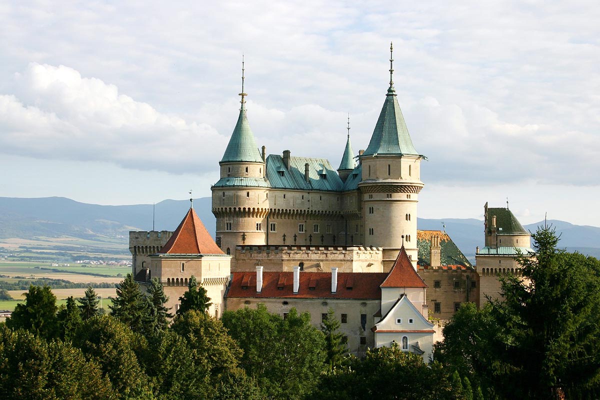 Словакия. Замок.
