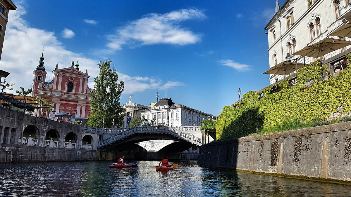 Мост в Любляне