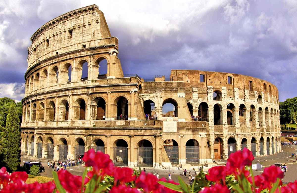 Рим богат природными и архитектурными достопримечательностями