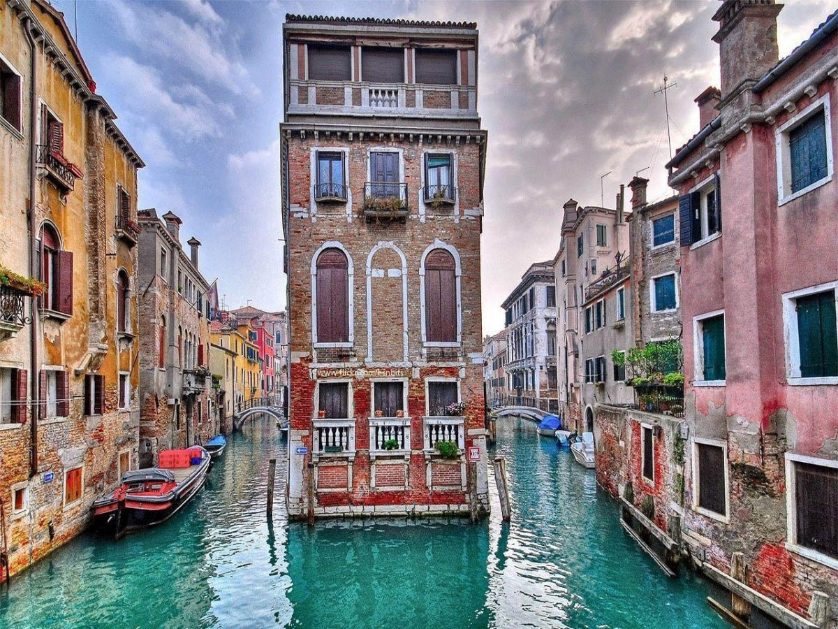Венеция омывается Адриатическим морем